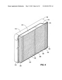 COLLAPSIBLE EXTENDED SURFACE FILTER AND AIR CLEANER SYSTEM USING     COLLAPSIBLE EXTENDED SURFACE FILTER diagram and image