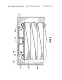 COLLAPSIBLE EXTENDED SURFACE FILTER AND AIR CLEANER SYSTEM USING     COLLAPSIBLE EXTENDED SURFACE FILTER diagram and image