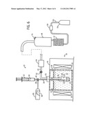 FLUID PATH SYSTEM FOR DISSOLUTION AND TRANSPORT OF A HYPERPOLARIZED     MATERIAL diagram and image