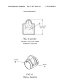 CYLINDRICAL ONE-PIECE ELASTOMER RING COVER WITH DOME diagram and image