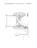 PERSONAL CARRIER-MOUNTED DOG LEASH WITH DISTAL STIFFENER diagram and image