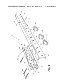 PERSONAL CARRIER-MOUNTED DOG LEASH WITH DISTAL STIFFENER diagram and image