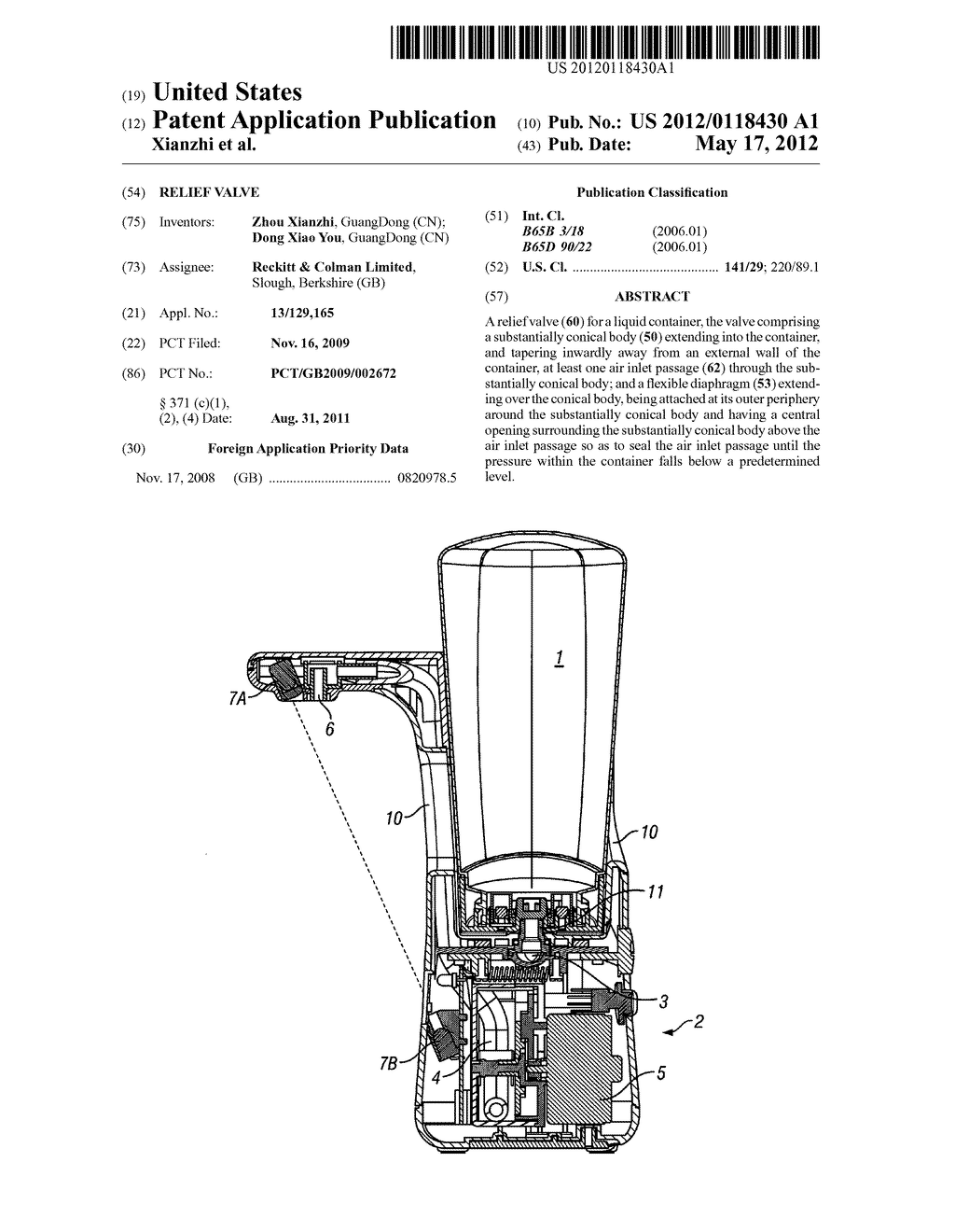 Relief Valve - diagram, schematic, and image 01