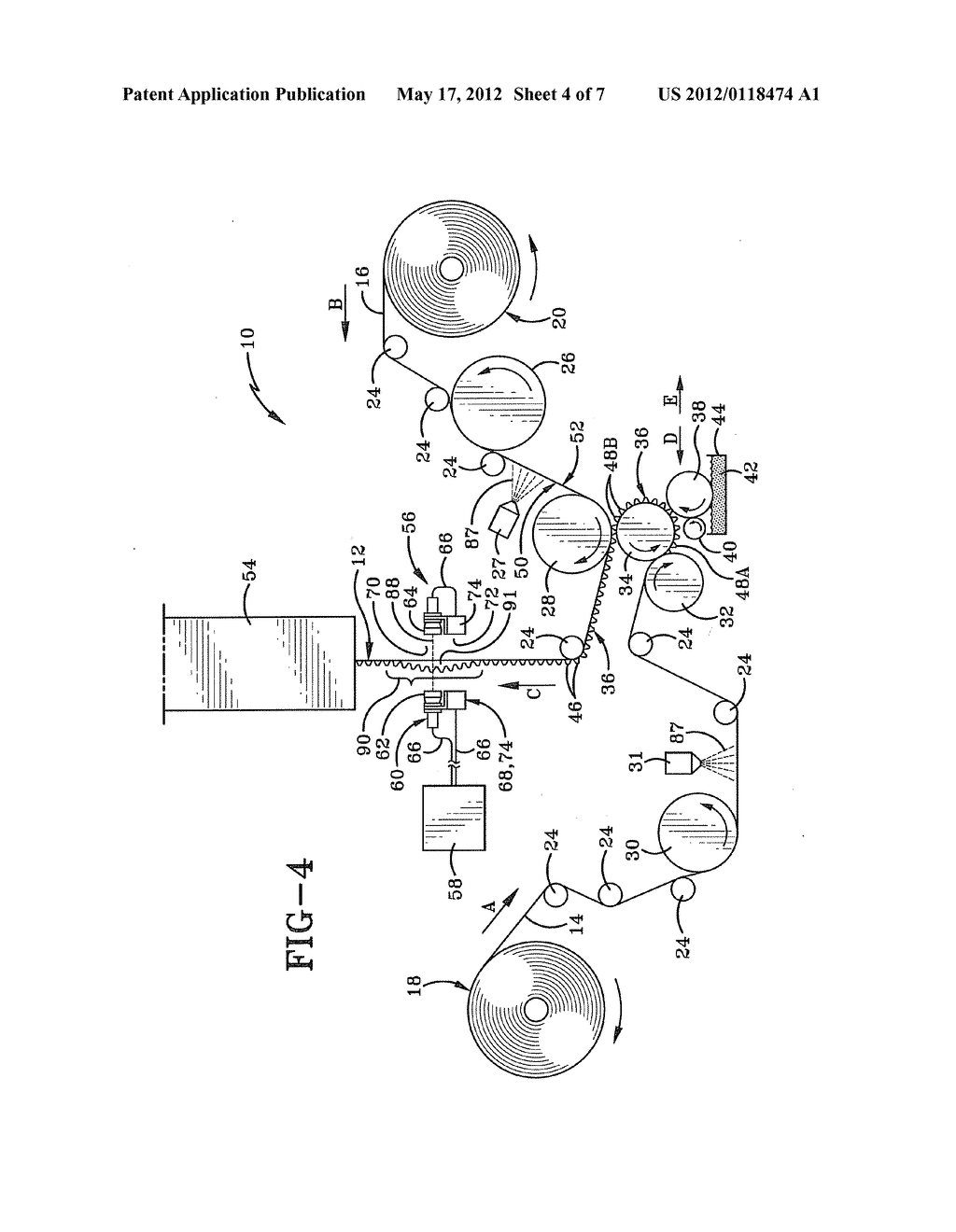 METHOD AND APPARATUS FOR DETERMINING BLOWOUT IN A CORRUGATION - diagram, schematic, and image 05