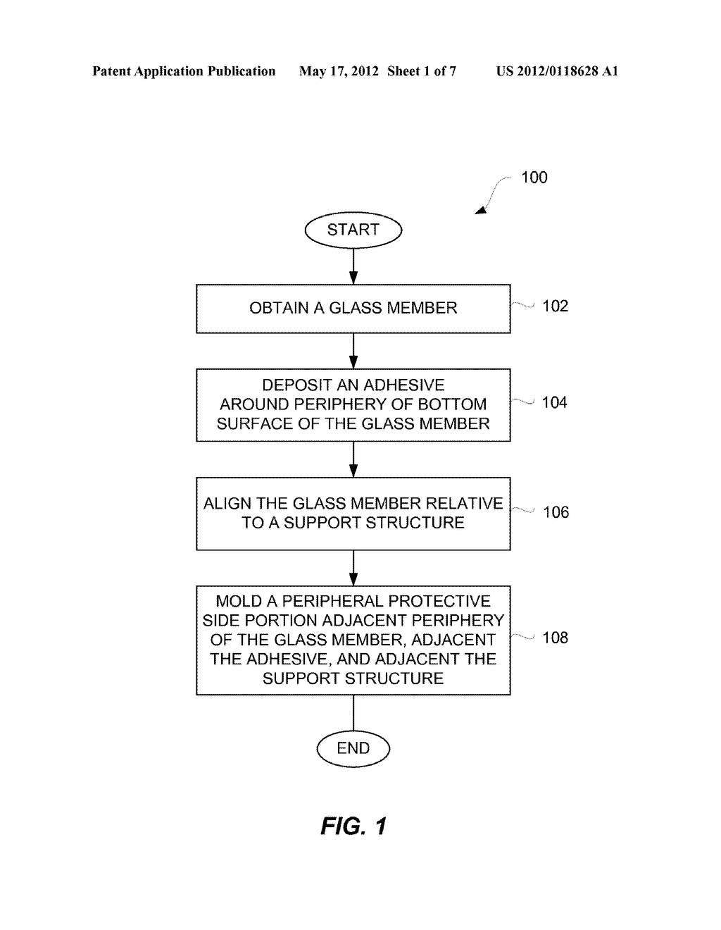 Insert Molding Around Glass Members for Portable Electronic Devices - diagram, schematic, and image 02