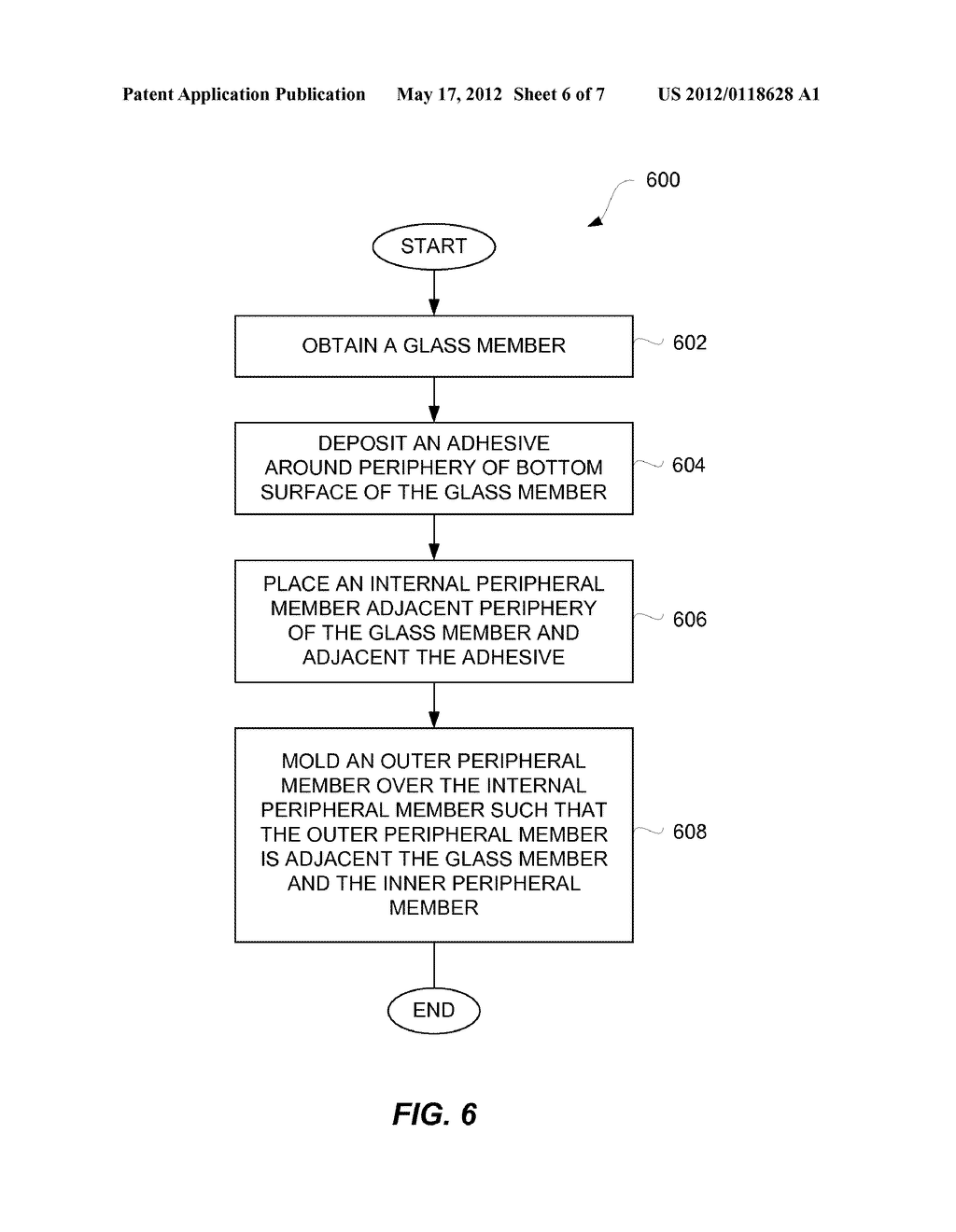 Insert Molding Around Glass Members for Portable Electronic Devices - diagram, schematic, and image 07