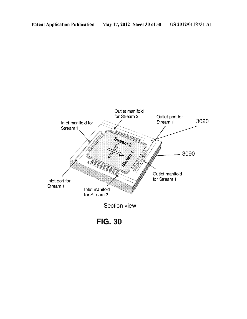 Flow Distributors for Electrochemical Separation - diagram, schematic, and image 31