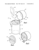 HOLDER FOR A TELECOMMUNICATIONS DEVICE diagram and image