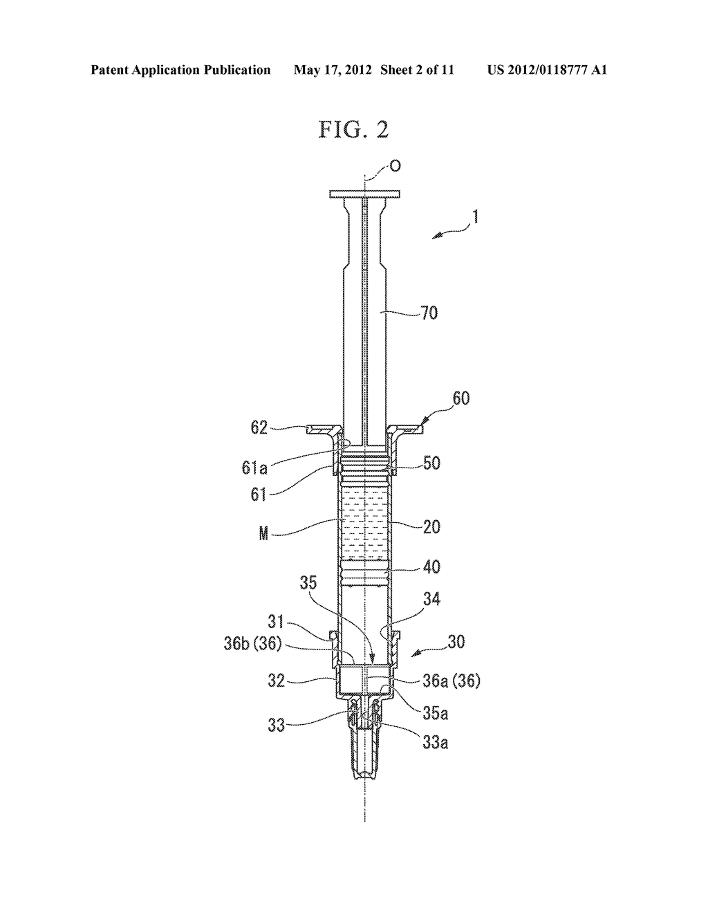 Packaging Plate, Syringe-Holding Container, and Method of Manufacturing     Combined Container-Syringe - diagram, schematic, and image 03