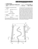 BEVERAGE CONTAINER WITH CHILL SLEEVE diagram and image