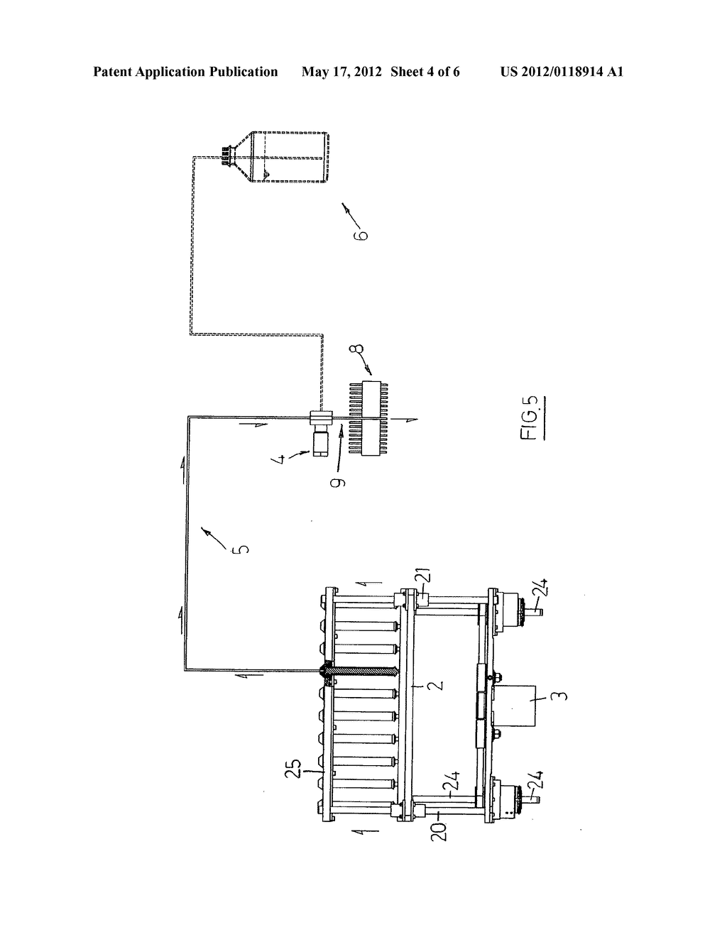 DEVICE FOR DOSING DYES FOR THE PREPARATION OF DYEING BATHS - diagram, schematic, and image 05