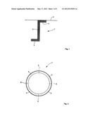 REINFORCEMENT BEAM AS WELL AS METHOD AND FIBER LAMINATE FOR MANUFACTURING     THE REINFORCEMENT BEAM diagram and image