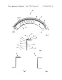 REINFORCEMENT BEAM AS WELL AS METHOD AND FIBER LAMINATE FOR MANUFACTURING     THE REINFORCEMENT BEAM diagram and image