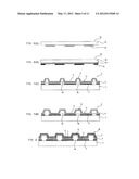 DEVICE MATERIAL FOR HOLE INJECTION TRANSPORT LAYER, INK FOR FORMING HOLE     INJECTION TRANSPORT LAYER, DEVICE COMPRISING HOLE INJECTION TRANSPORT     LAYER, AND METHOD FOR PRODUCING THE DEVICE diagram and image