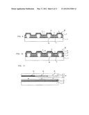 DEVICE MATERIAL FOR HOLE INJECTION TRANSPORT LAYER, INK FOR FORMING HOLE     INJECTION TRANSPORT LAYER, DEVICE COMPRISING HOLE INJECTION TRANSPORT     LAYER, AND METHOD FOR PRODUCING THE DEVICE diagram and image