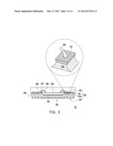 ADVANCED QUAD FLAT NON-LEADED PACKAGE STRUCTURE AND MANUFACTURING METHOD     THEREOF diagram and image