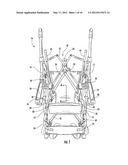 RECLINABLE SEATBACK SUPPORT FOR STROLLER diagram and image