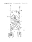 RECLINABLE SEATBACK SUPPORT FOR STROLLER diagram and image