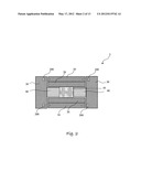 CAGE IN AN MRD WITH A FASTENING/ATTENUATING SYSTEM diagram and image