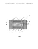 CAGE IN AN MRD WITH A FASTENING/ATTENUATING SYSTEM diagram and image