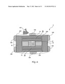 CAGE IN AN MRD WITH A FASTENING/ATTENUATING SYSTEM diagram and image