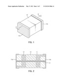 NON-MAGNETIC MATERIAL COMPOSITION FOR CERAMIC ELECTRONIC COMPONENT,     CERAMIC ELECTRONIC COMPONENT MANUFACTURED BY USING THE SAME, AND METHOD     OF MANUFACTURING THE CERAMIC ELECTRONIC COMPONENT diagram and image