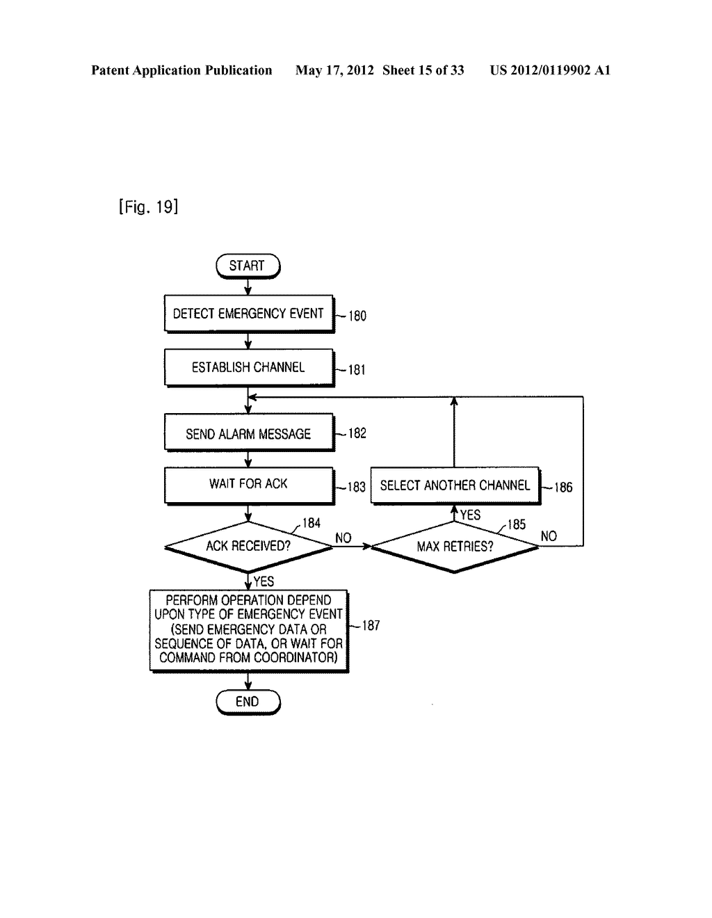 TERMINAL APPARATUS, COORDINATOR, AND METHOD FOR MANAGING EMERGENCY EVENTS - diagram, schematic, and image 16