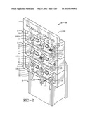 SECURITY ASSEMBLY FOR USE WITH DISPOSABLE DISPLAYS diagram and image