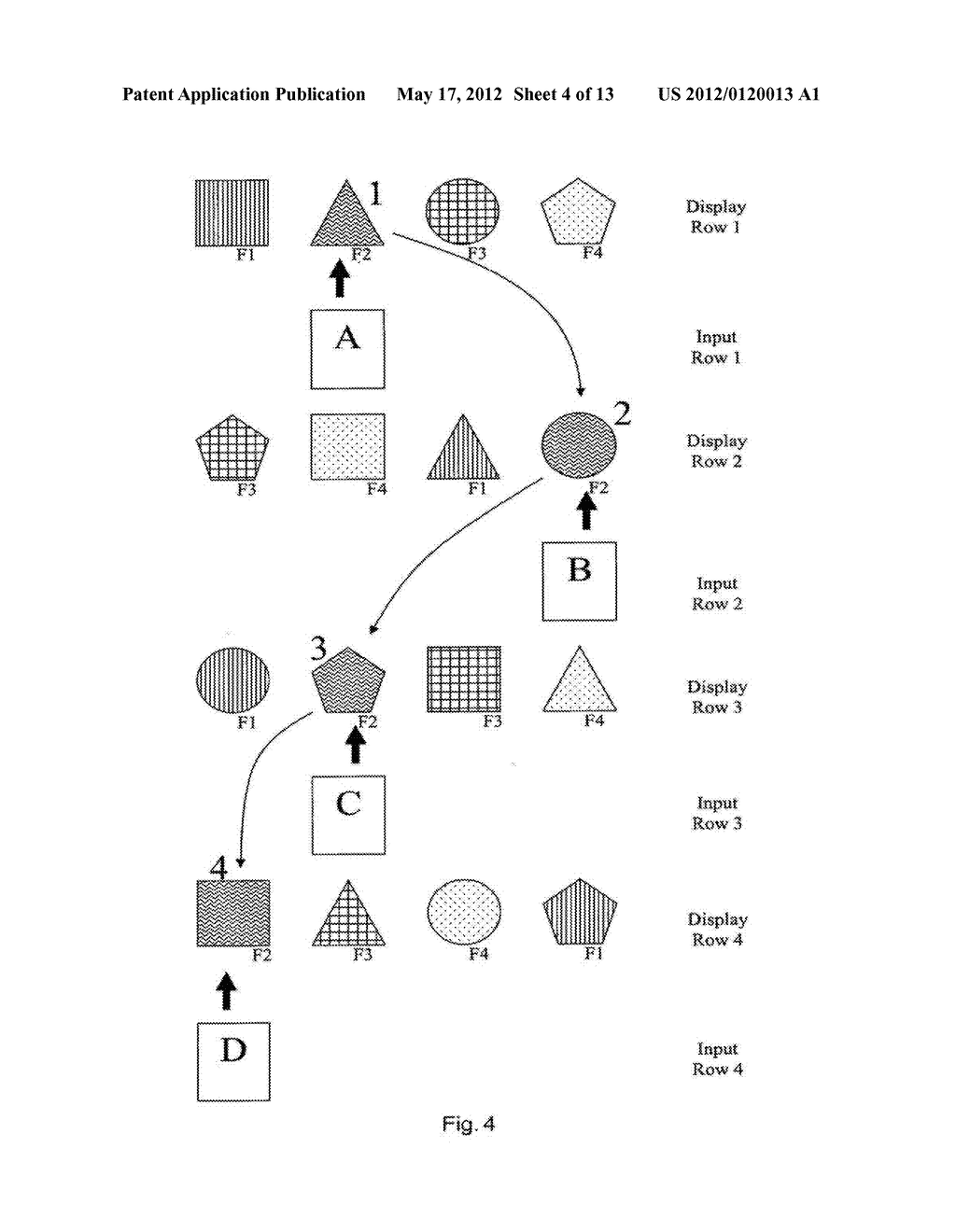 METHOD FOR ENCODED INPUT AND CONTROL BY FINGERPRINT - diagram, schematic, and image 05