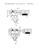 Structured Light 3-D Measurement Module and System for Illuminating a     Subject-under-test in Relative Linear Motion with a Fixed-pattern Optic diagram and image