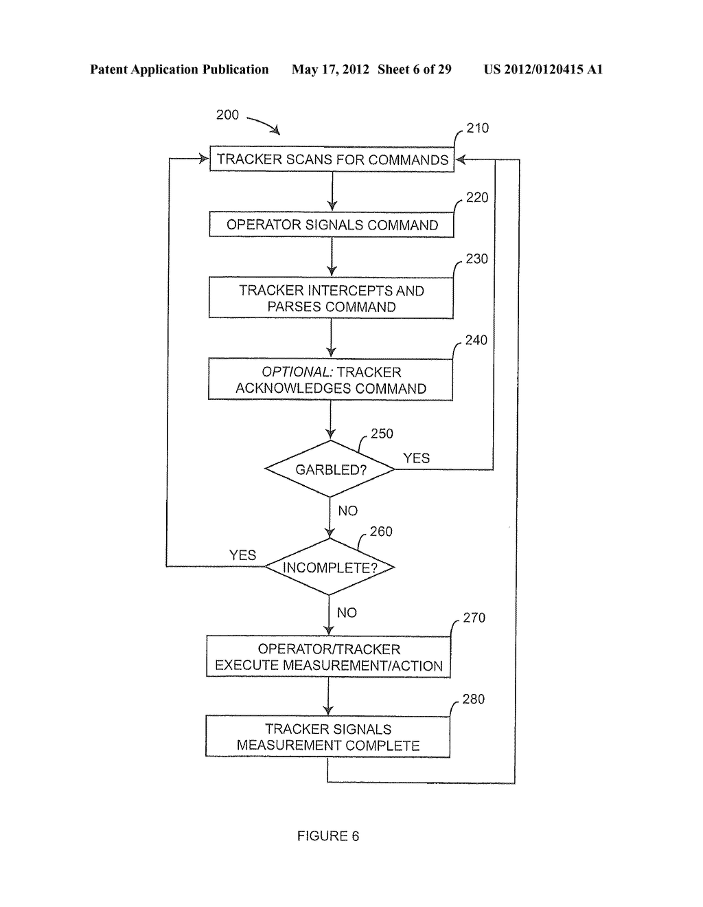 METHOD AND APPARATUS FOR USING GESTURES TO CONTROL A LASER TRACKER - diagram, schematic, and image 07