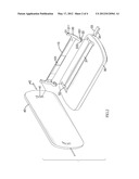 HINGE DEVICE AND ELECTRONIC DEVICE USING THE SAME diagram and image