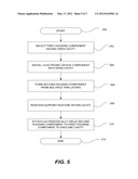 UNITARY HOUSING FOR ELECTRONIC DEVICE diagram and image