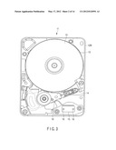 ELECTRONIC APPARATUS AND HARD DISK DRIVE diagram and image