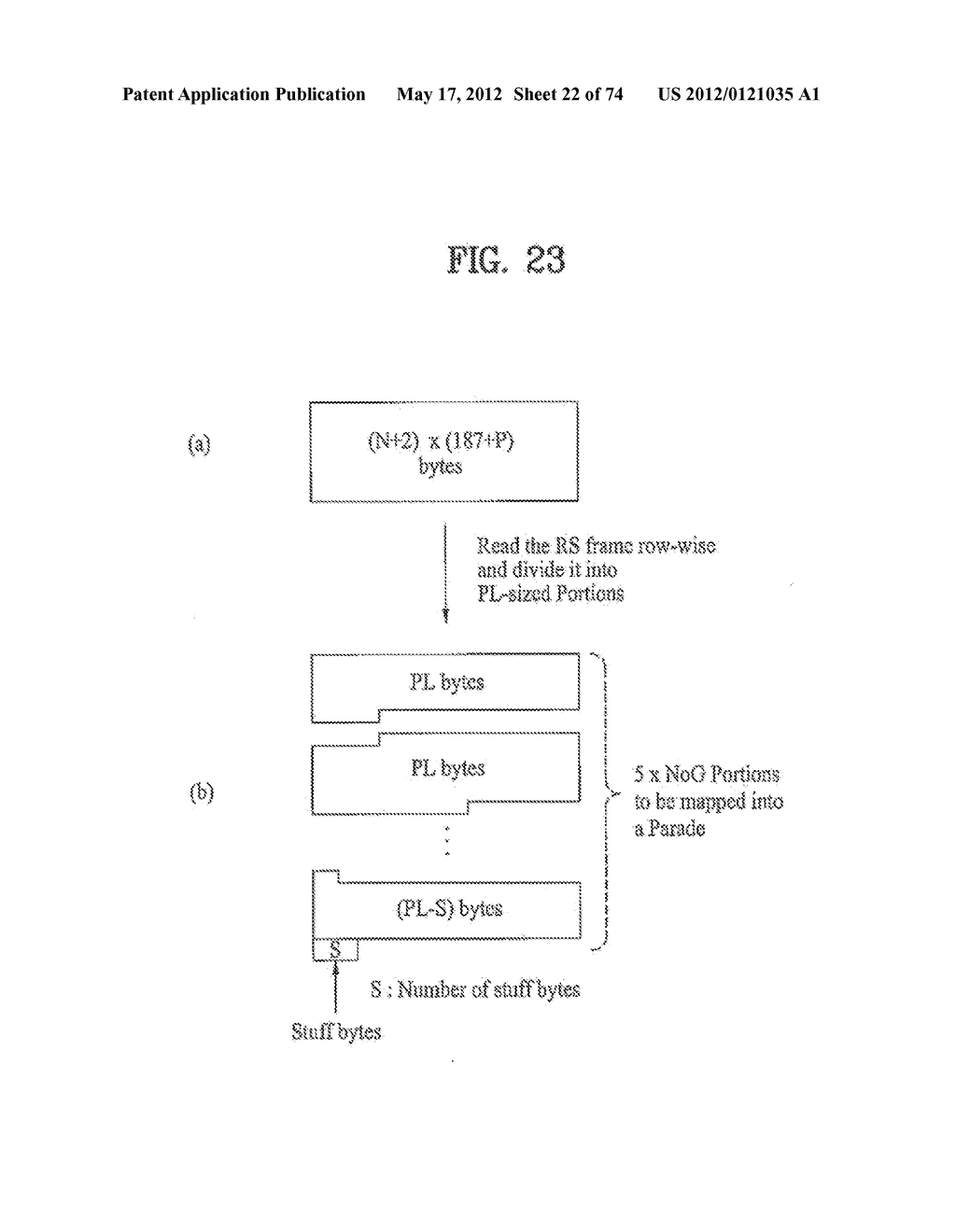 DIGITAL BROADCASTING SYSTEM AND DATA PROCESSING METHOD - diagram, schematic, and image 23