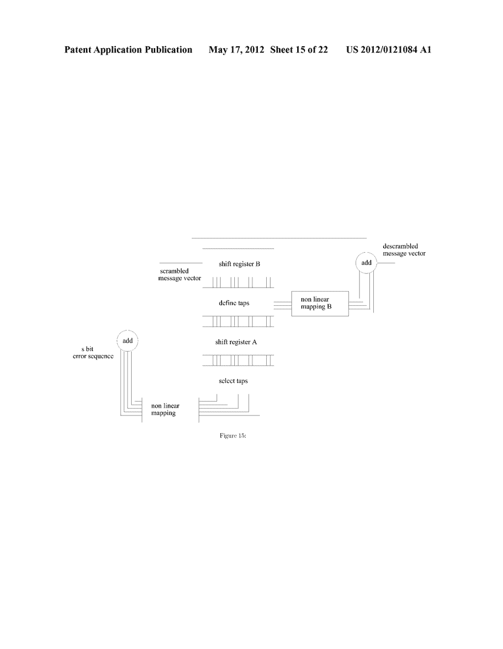 PUBLIC KEY ENCRYPTION SYSTEM USING ERROR CORRECTING CODES - diagram, schematic, and image 16