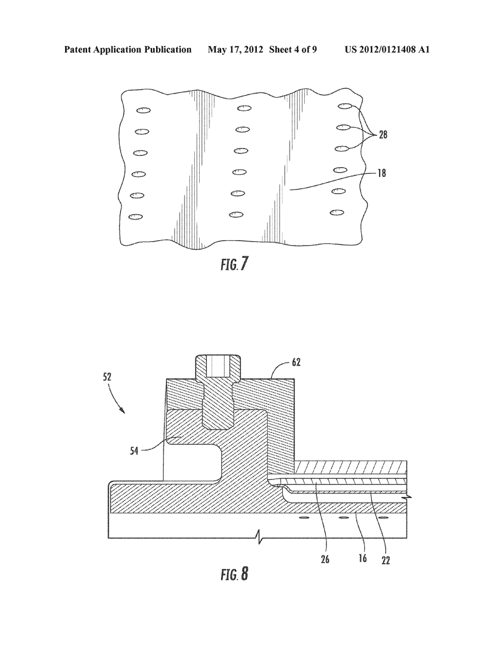 TURBINE TRANSITION COMPONENT FORMED FROM A TWO SECTION, AIR-COOLED     MULTI-LAYER OUTER PANEL FOR USE IN A GAS TURBINE ENGINE - diagram, schematic, and image 05