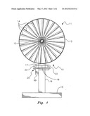 Wind turbine with pulley transfer box apparatus diagram and image