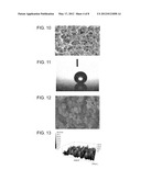 HYDROPHOBIC FILM, PATTERNED FILM HAVING HYDROPHOBIC AND HYDROPHILIC     REGIONS, AND METHOD FOR PRODUCING THE SAME diagram and image