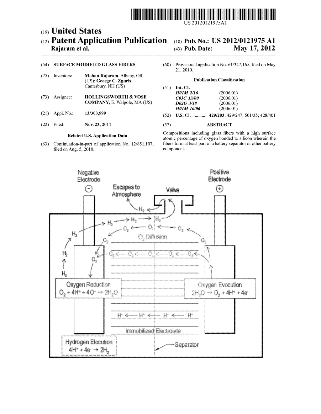 SURFACE MODIFIED GLASS FIBERS - diagram, schematic, and image 01