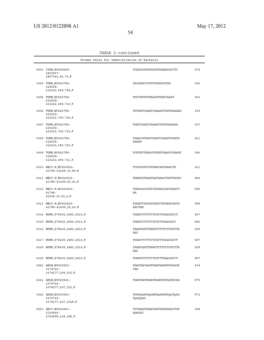 COMPOSITIONS FOR USE IN IDENTIFICATION OF BACTERIA - diagram, schematic, and image 62