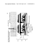 CONTINUOUS LARGE AREA IMAGING AND DISPLAY ARRAYS USING READOUT ARRAYS     FABRICATED IN SILICON-ON-GLASS SUBSTRATES diagram and image