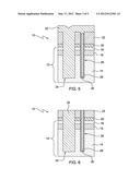 SEMICONDUCTOR STRUCTURE HAVING WIDE AND NARROW DEEP TRENCHES WITH     DIFFERENT MATERIALS diagram and image