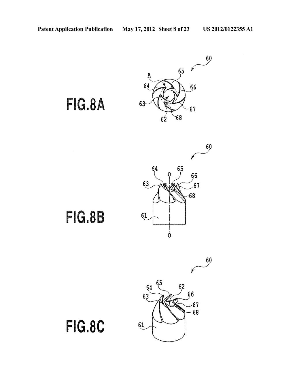 CONTACT HEAD, PROBE PIN INCLUDING THE SAME, AND ELECTRICAL CONNECTOR USING     THE PROBE PIN - diagram, schematic, and image 09