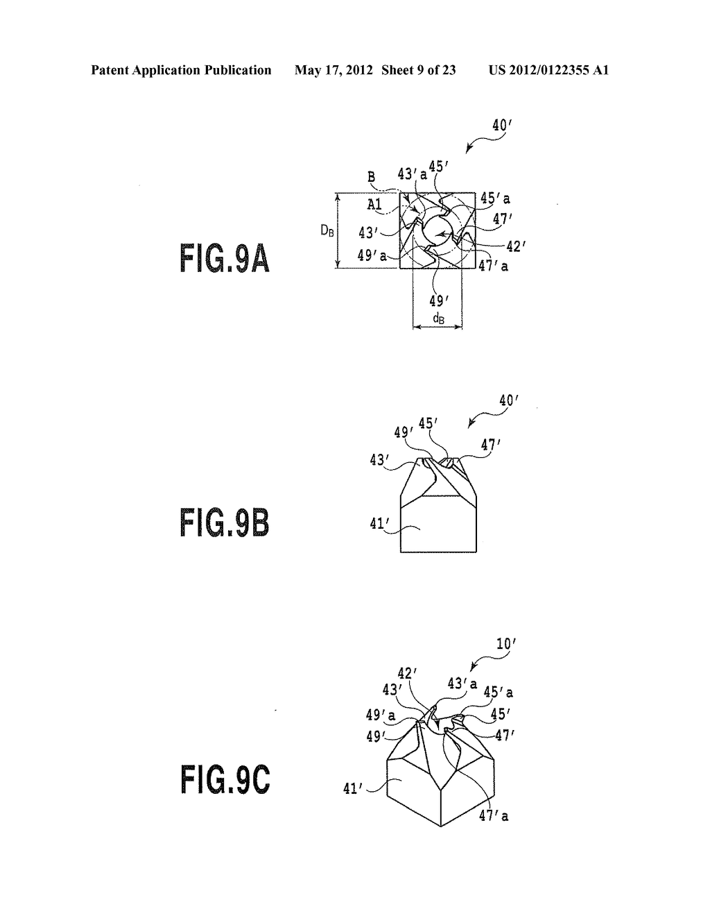 CONTACT HEAD, PROBE PIN INCLUDING THE SAME, AND ELECTRICAL CONNECTOR USING     THE PROBE PIN - diagram, schematic, and image 10