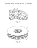 ABRASIVE ARTICLE WITH ARRAY OF COMPOSITE POLISHING PADS diagram and image