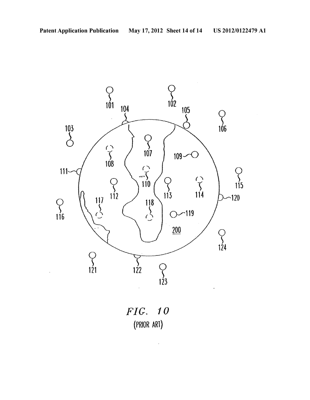 CULLED SATELLITE EPHEMERIS INFORMATION FOR QUICK, ACCURATE ASSISTED     LOCATING SATELLITE LOCATION DETERMINATION FOR CELL SITE ANTENNAS - diagram, schematic, and image 15