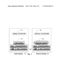 METHOD FOR CO-LOCATION OF CALLER AND RECEIVER DURING A CALL ON A CELLULAR     OR WIRELESS NETWORK diagram and image