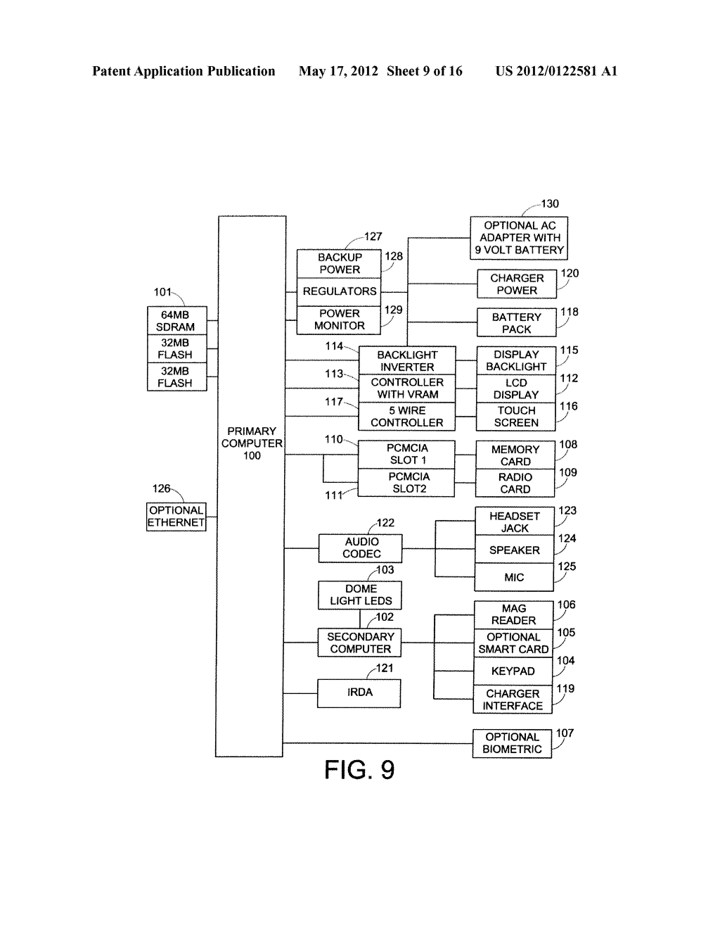 WIRELESS ELECTRONIC GAMING UNIT - diagram, schematic, and image 10