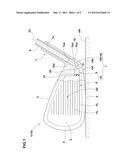 IRON-TYPE GOLF CLUB HEAD diagram and image